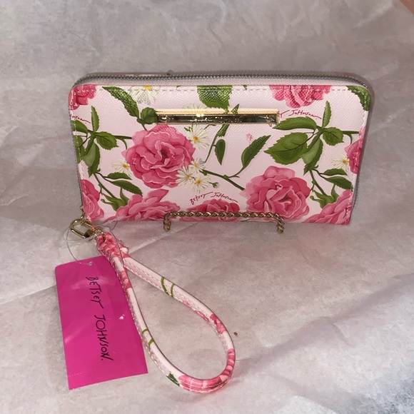 NWT Betsey Johnson Wallet/Wristlet Clutch - Picture 2 of 13